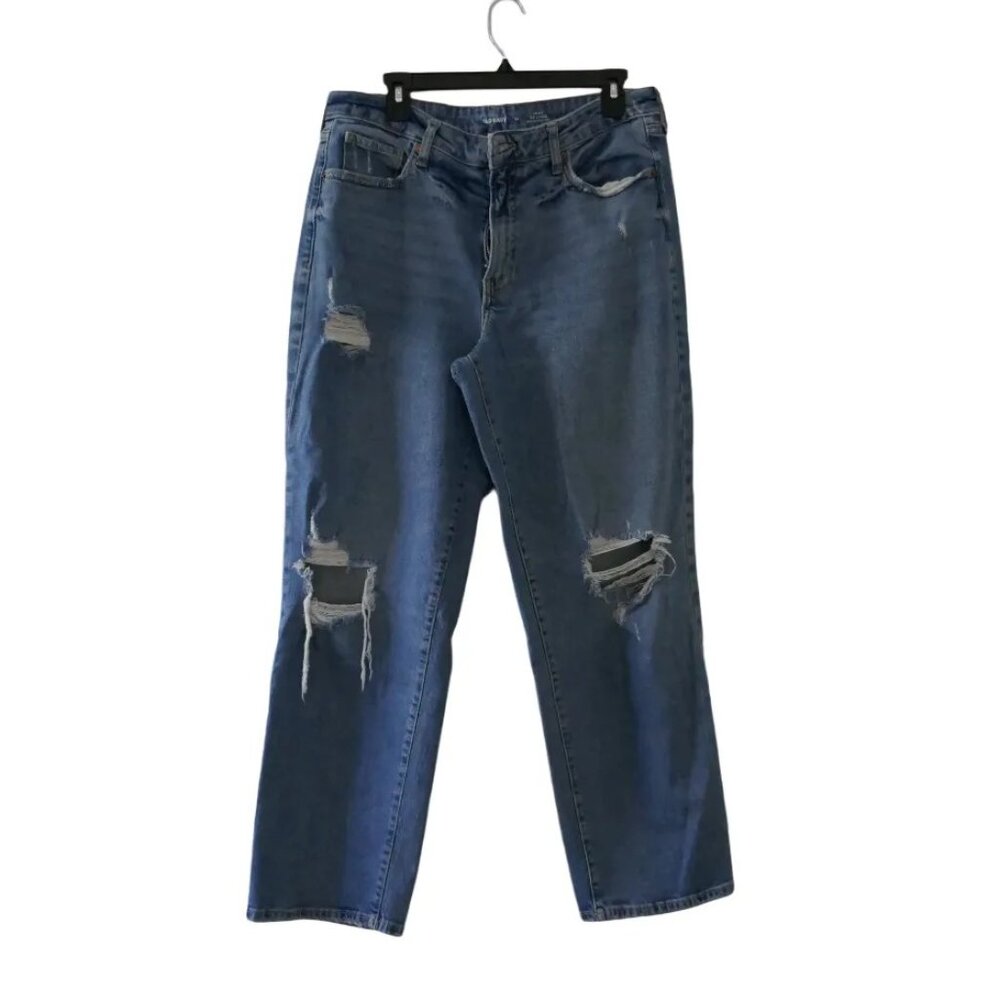 Old Navy High-Waisted OG Loose Jeans, Size 14